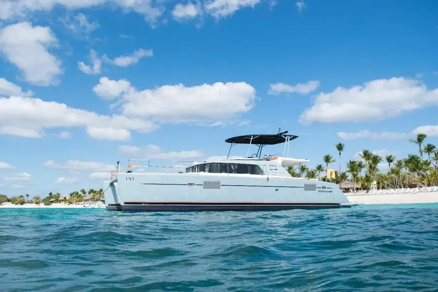 Catamaran Happy Times, 45ft boat for private charter, up to 18 guests