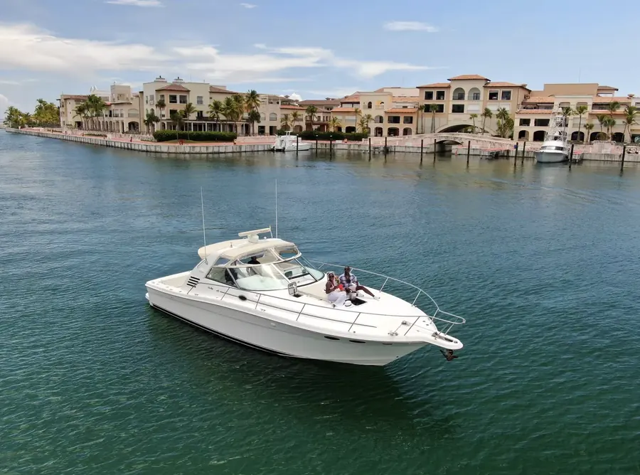 Polo 40, 40ft boat for private charter, up to 8 guests